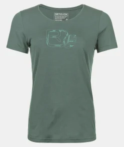 ORTOVOX 120 COOL TEC LEAF LOGO TS W