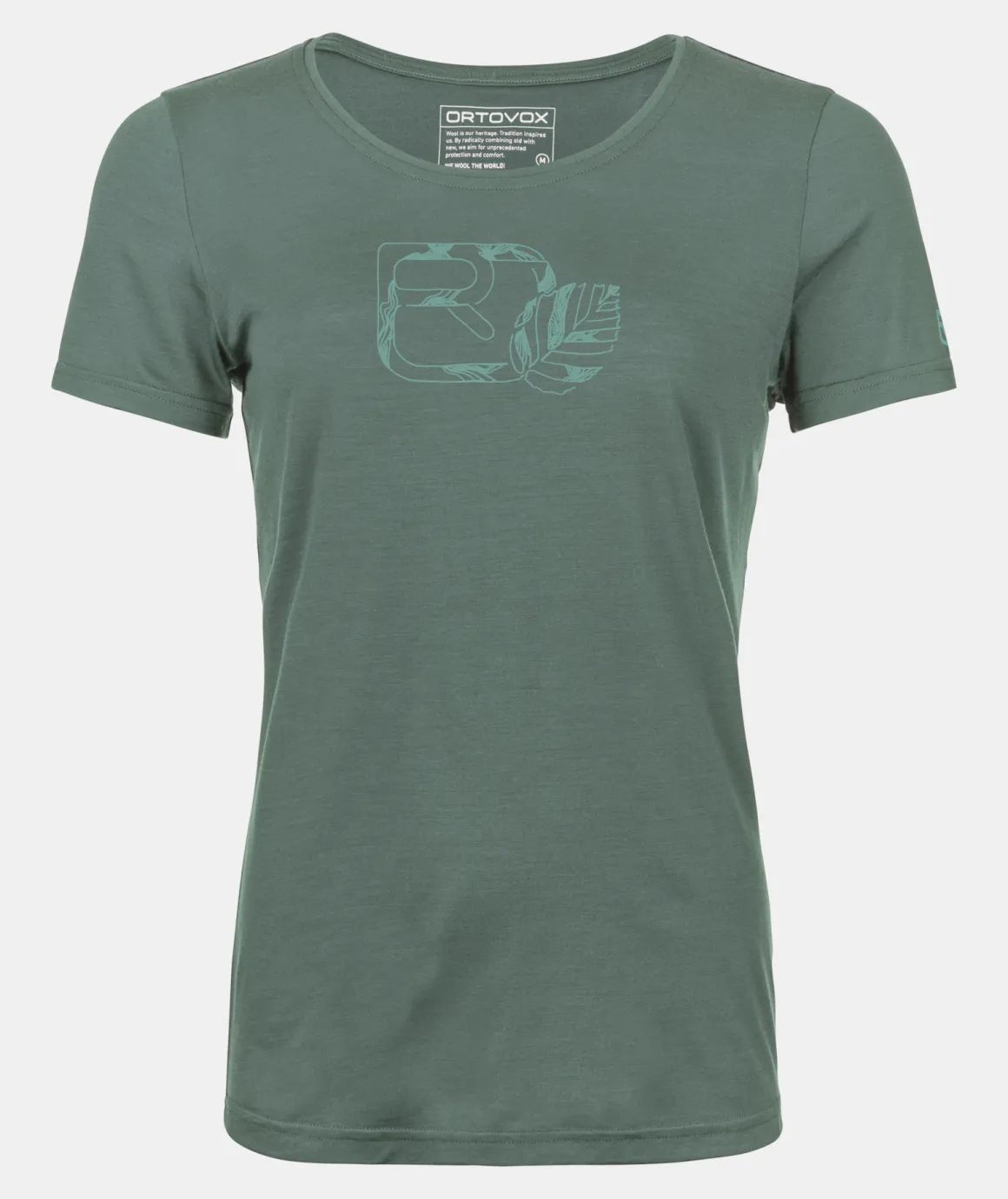 ORTOVOX 120 COOL TEC LEAF LOGO TS W