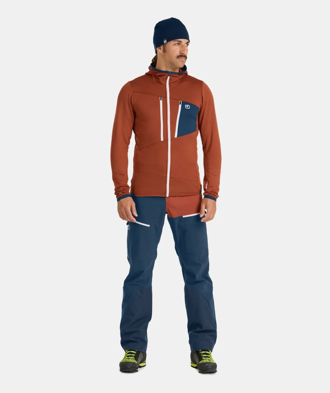 ORTOVOX FLEECE GRID HOODY M