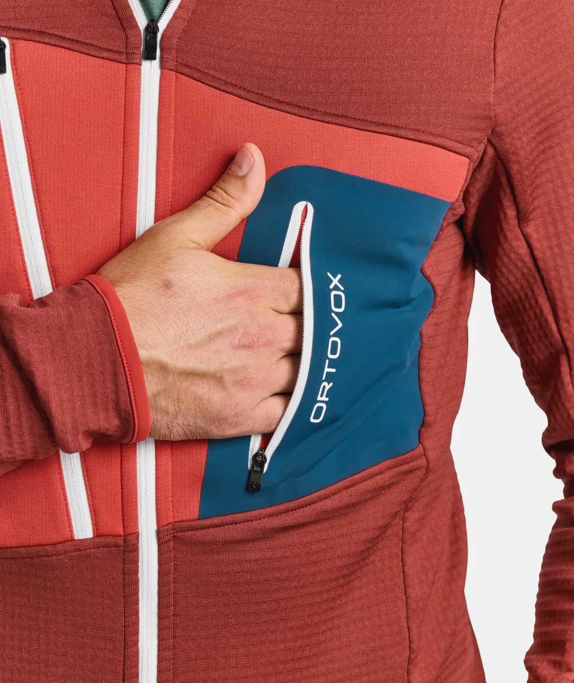 ORTOVOX FLEECE GRID JACKET M