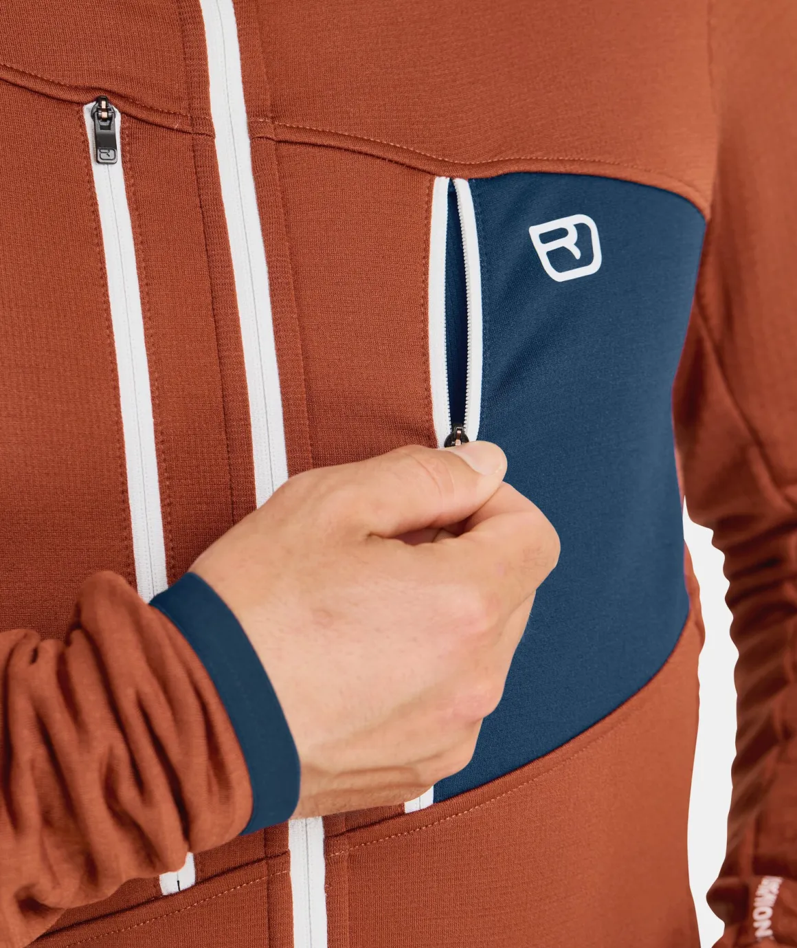 ORTOVOX FLEECE GRID JACKET M