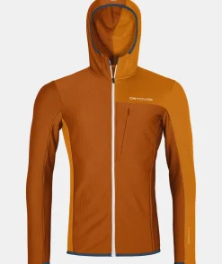 ORTOVOX FLEECE LIGHT GRID HOODED JKT M