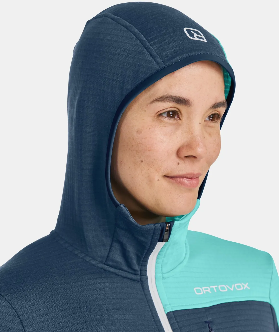 ORTOVOX FLEECE LIGHT GRID HOODED JKT W