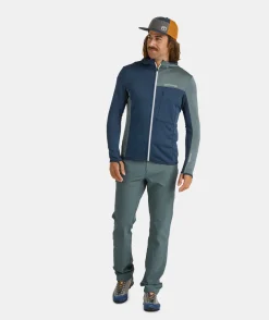 ORTOVOX FLEECE LIGHT GRID HOODED JKT M