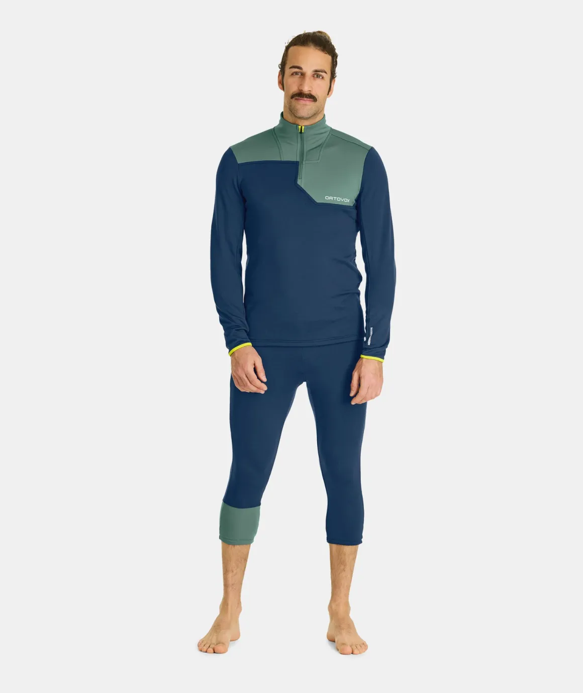 ORTOVOX FLEECE LIGHT ZIP NECK M