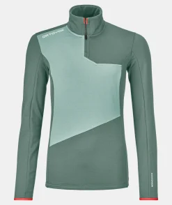 ORTOVOX FLEECE LIGHT ZIP NECK W