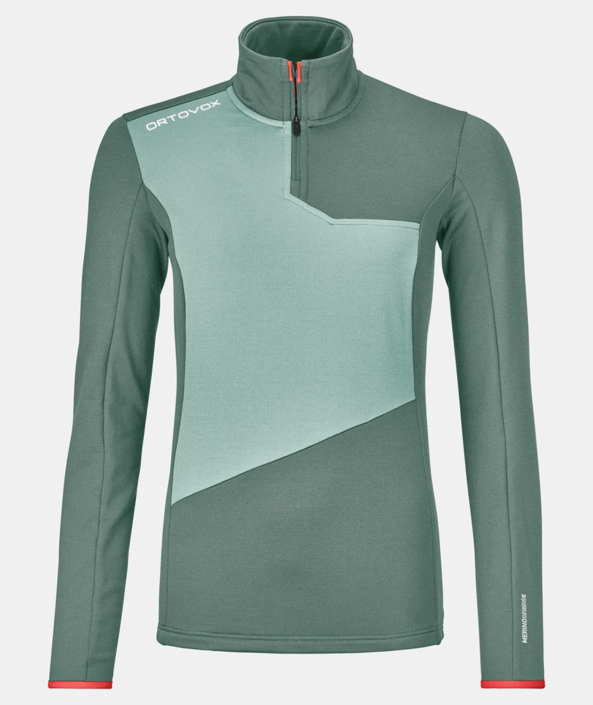 ORTOVOX FLEECE LIGHT ZIP NECK W