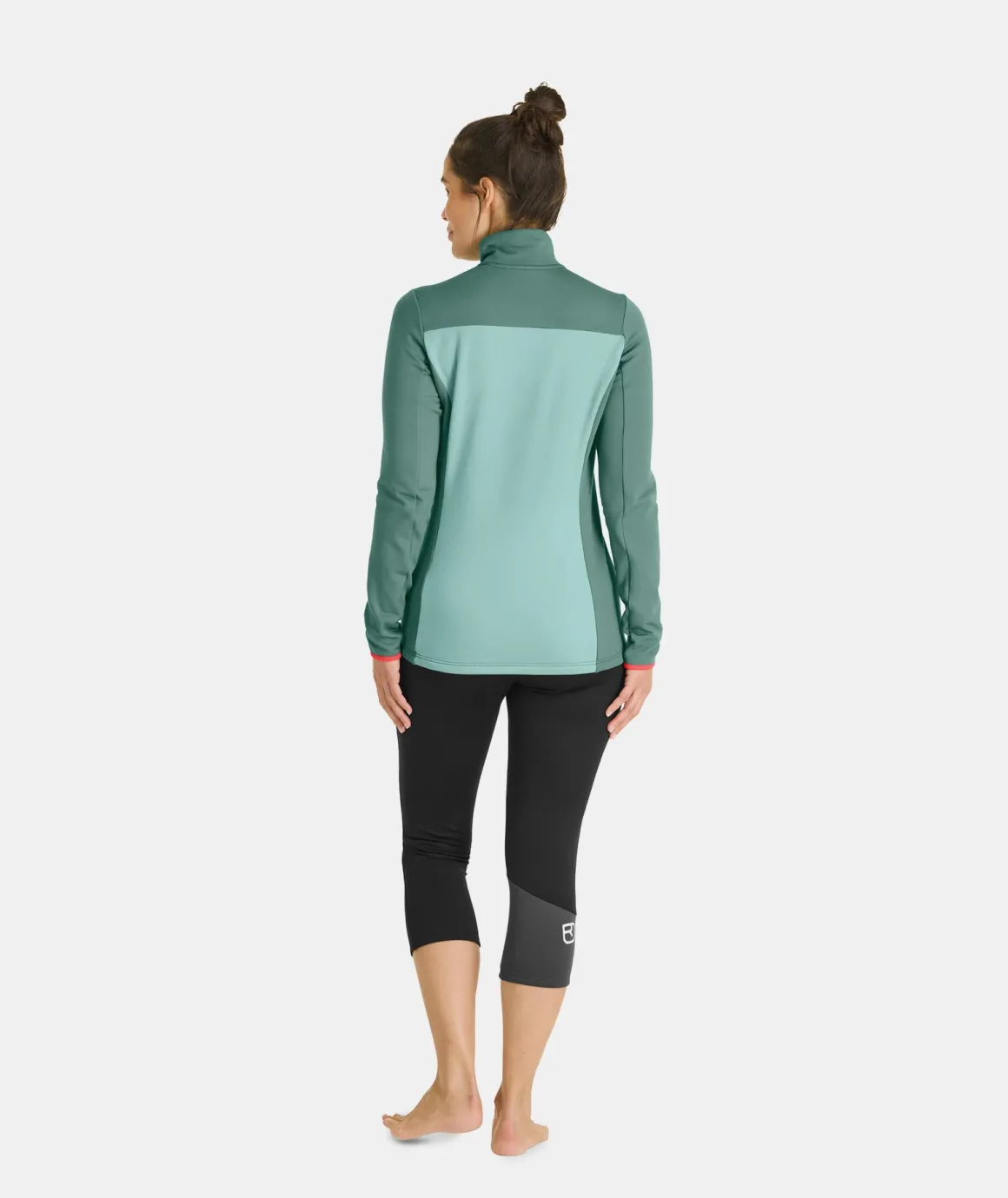 ORTOVOX FLEECE LIGHT ZIP NECK W