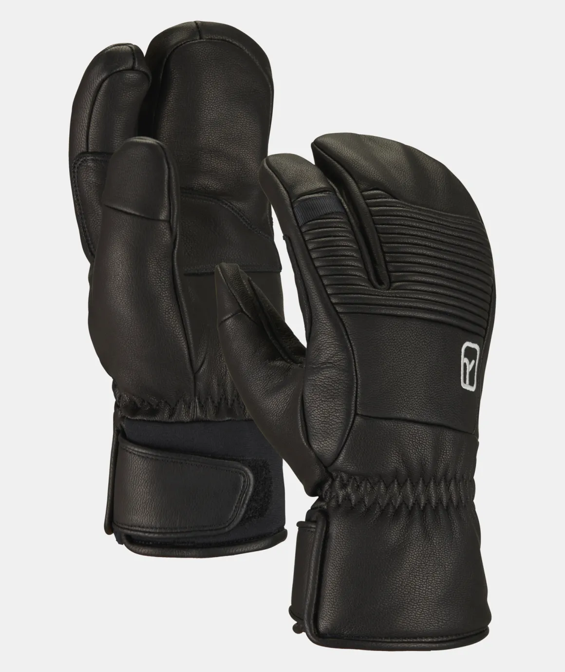 ORTOVOX FULL LEATHER 3 FINGER GLOVE