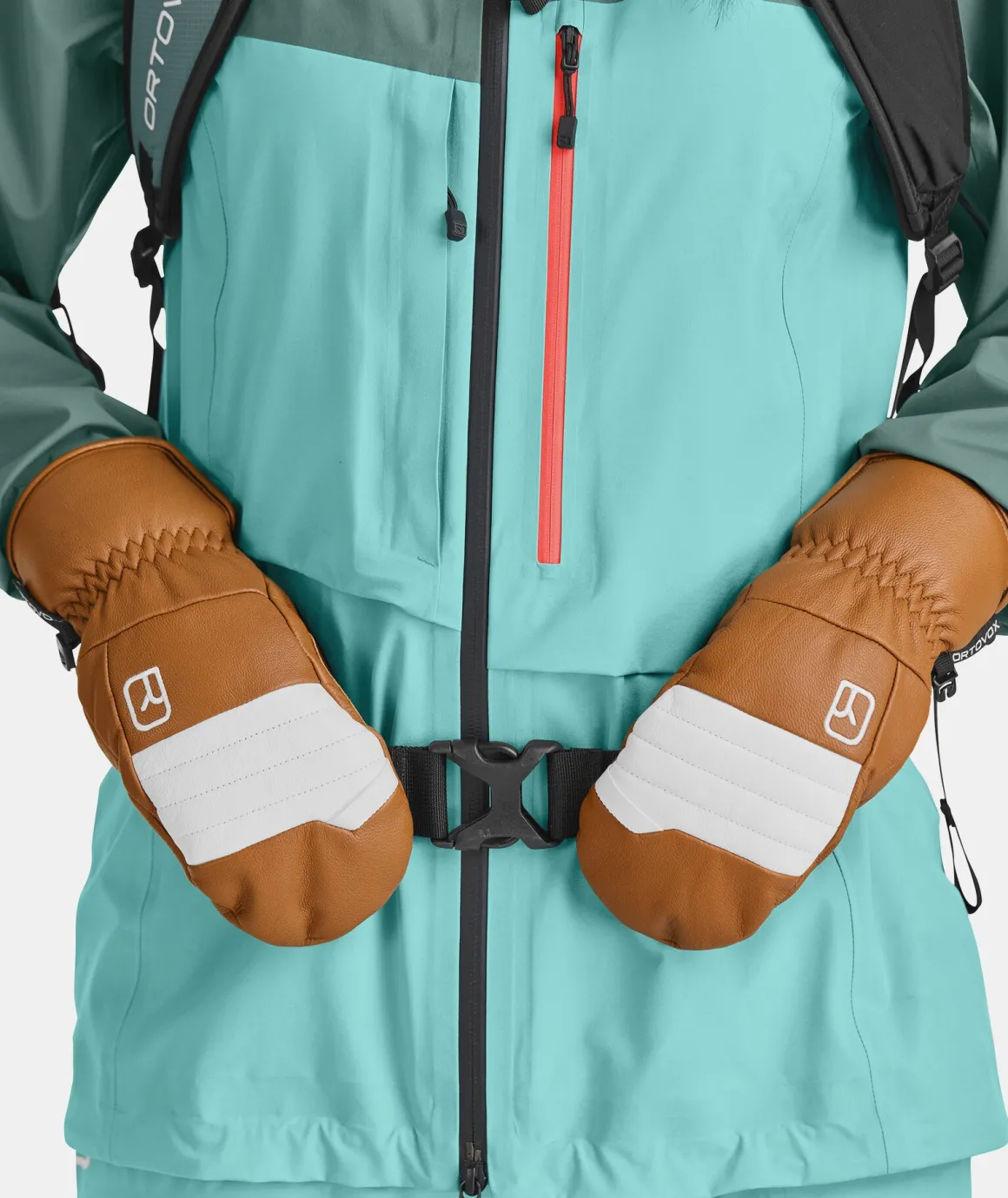 ORTOVOX FULL LEATHER MITTEN W