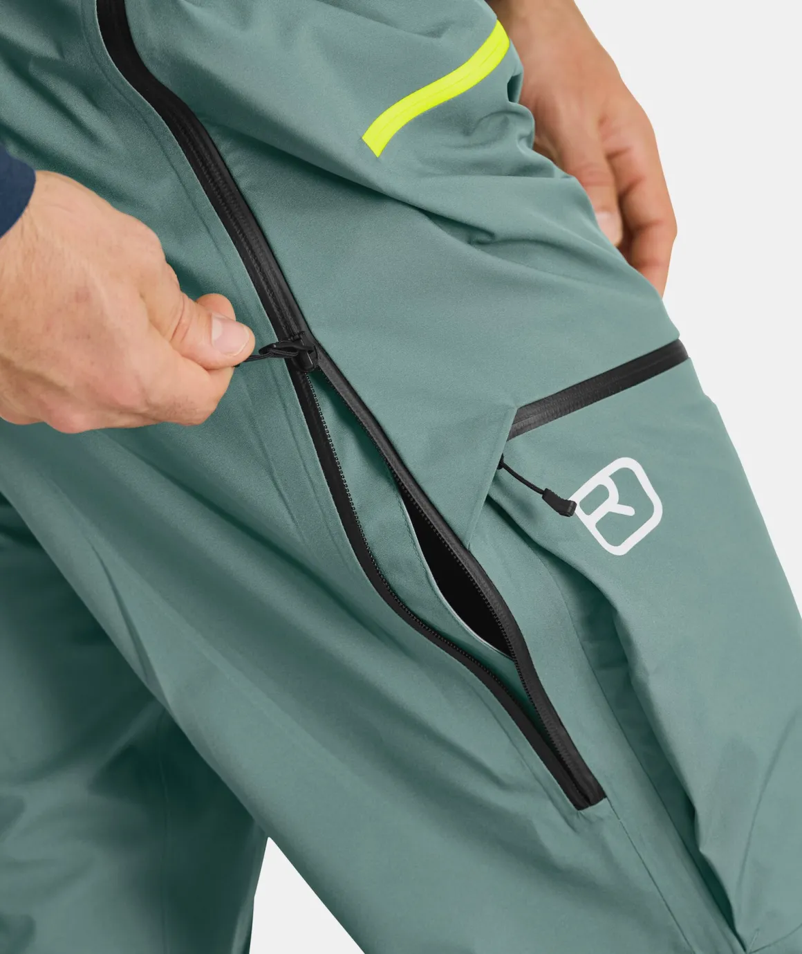 ORTOVOX 3L DEEP SHELL BIB PANTS M