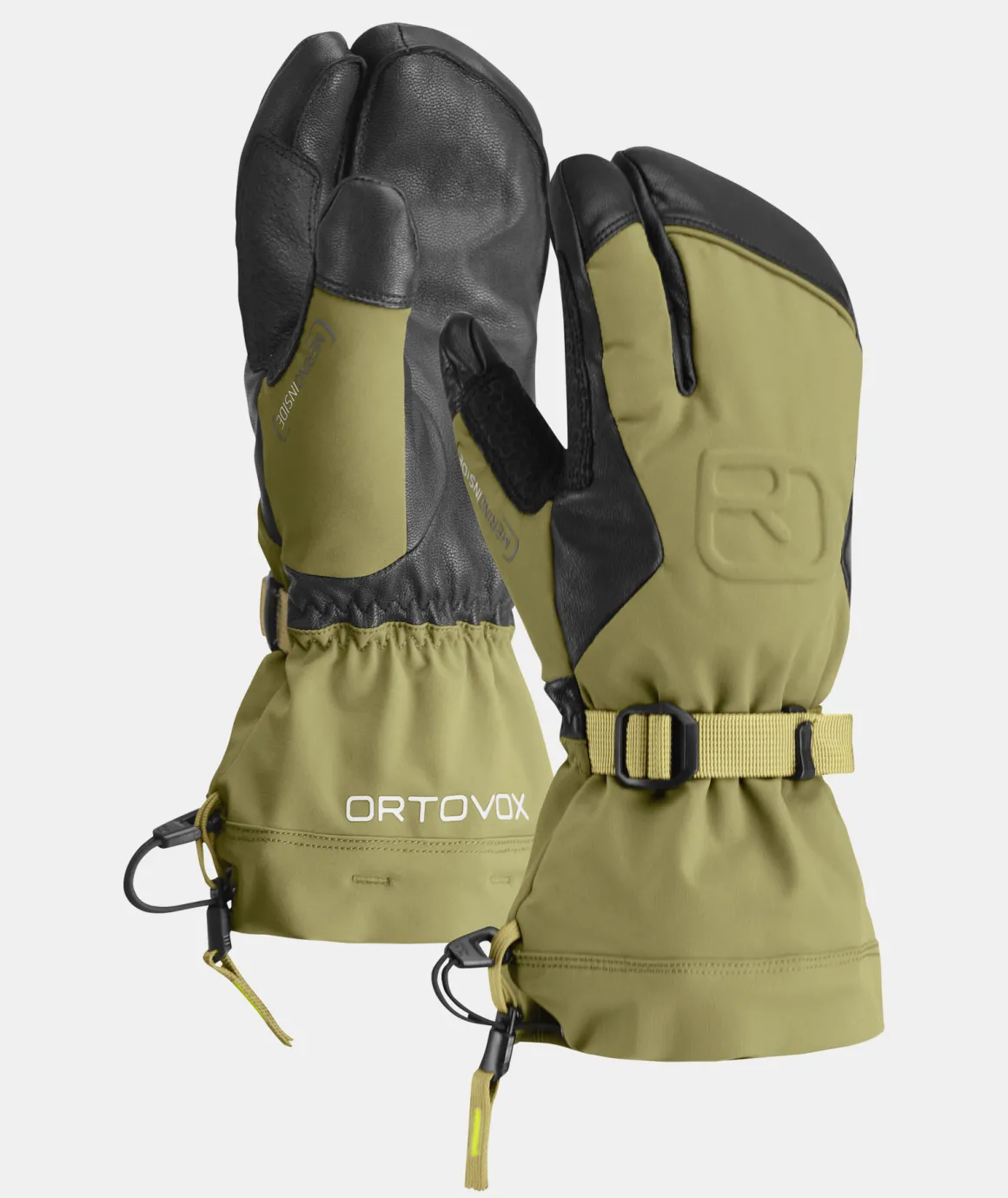ORTOVOX MERINO FREERIDE 3 FINGER GLOVE M