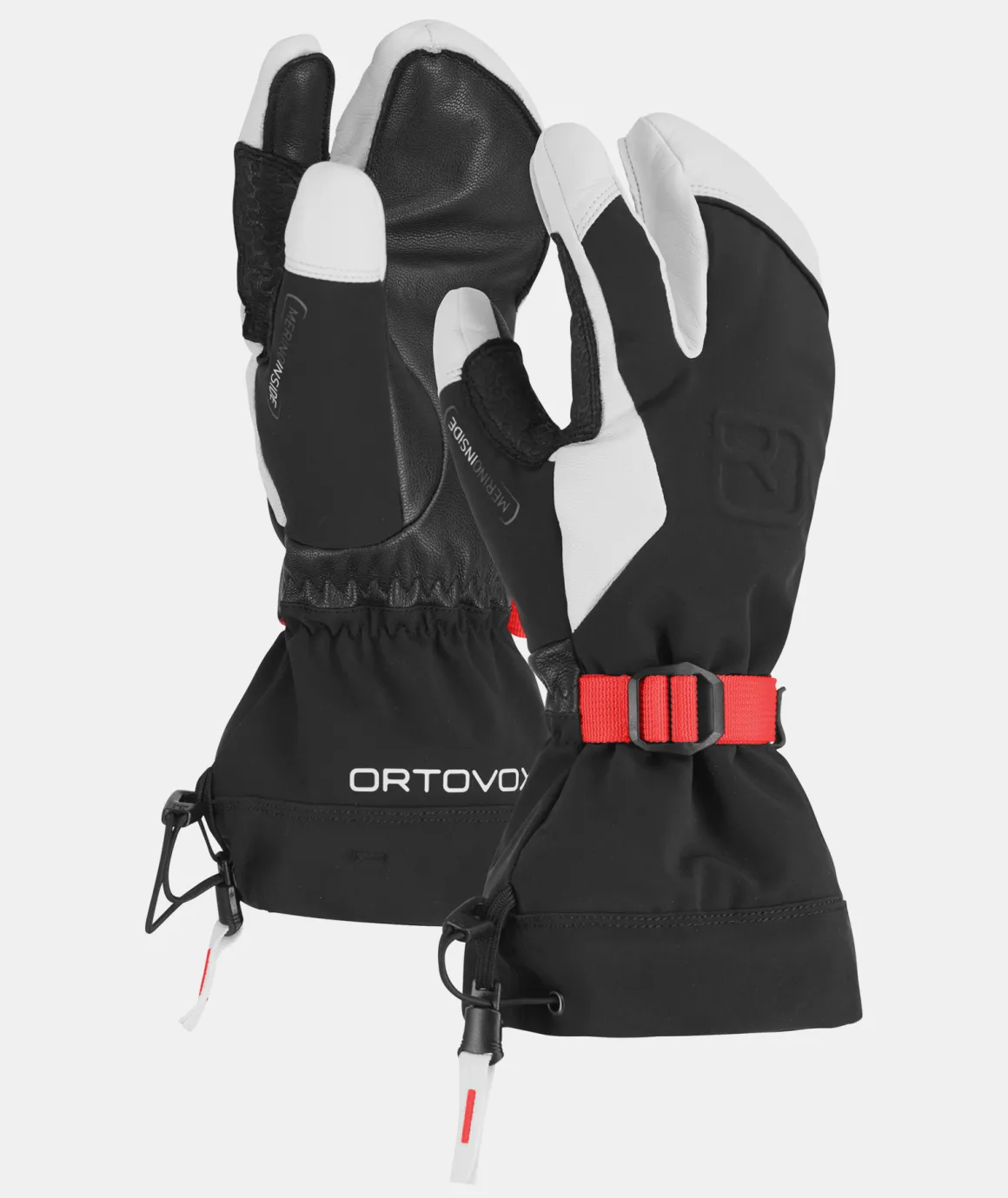 ORTOVOX MERINO FREERIDE 3 FINGER GLOVE W