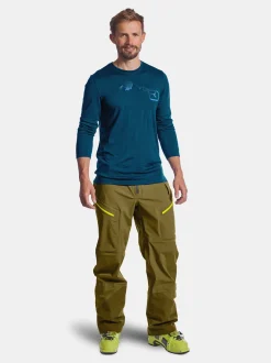 ORTOVOX 185 MERINO LOGO SPRAY LS M