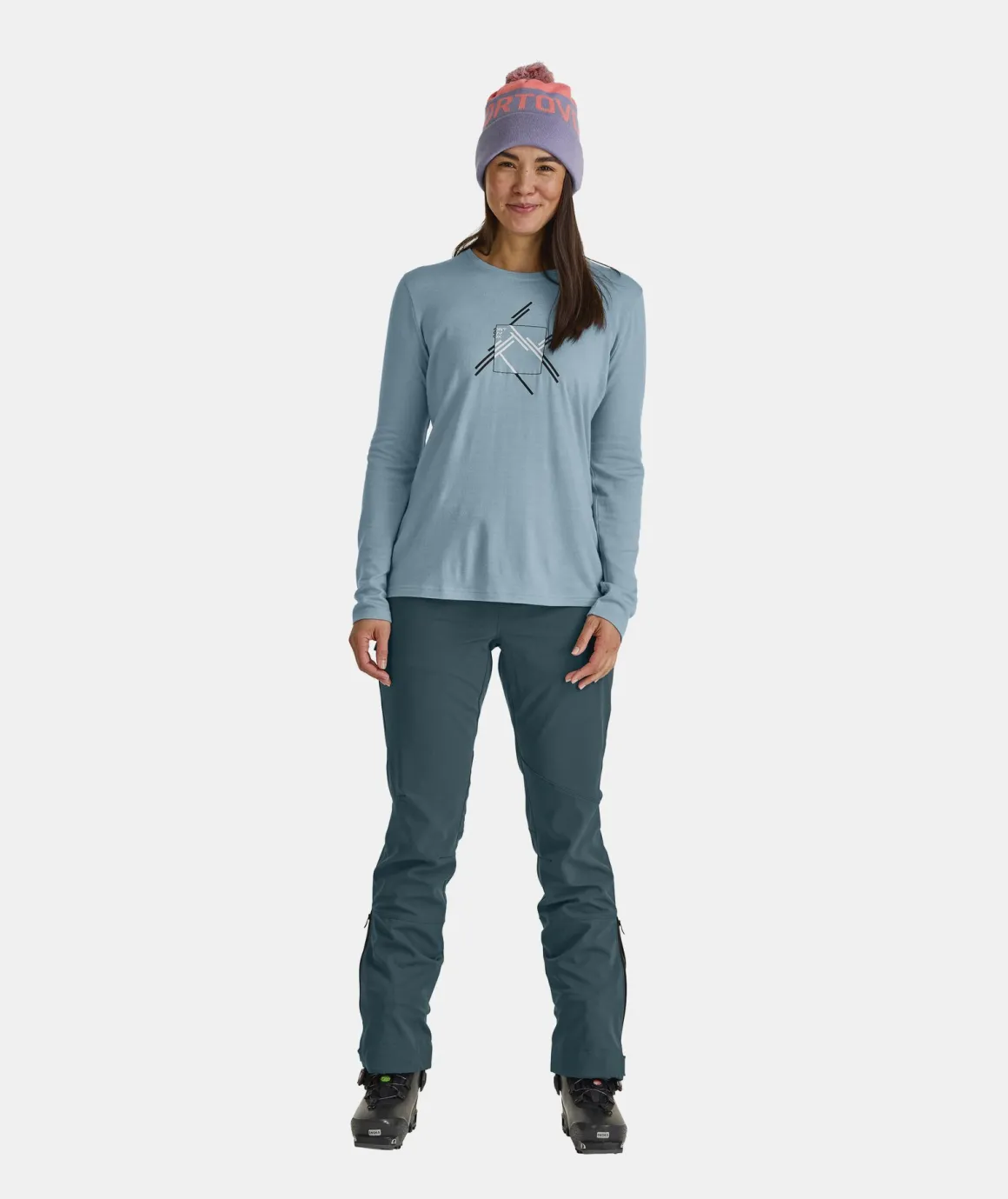 ORTOVOX 185 MERINO MTN CUTOUT LS W