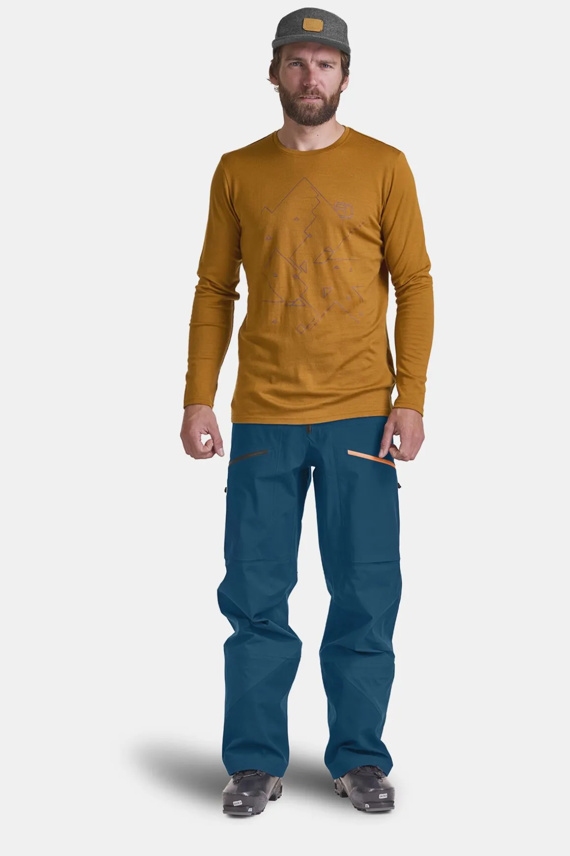 ORTOVOX 185 MERINO TANGRAM LS M